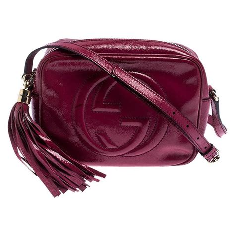 gucci magenta soho disco|Gucci soho disco bag price.